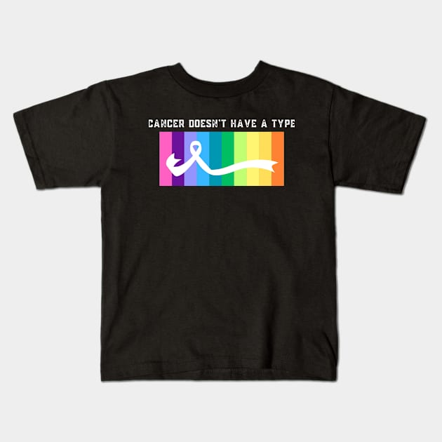 Cancer Support Kids T-Shirt by Fight and Flaunt